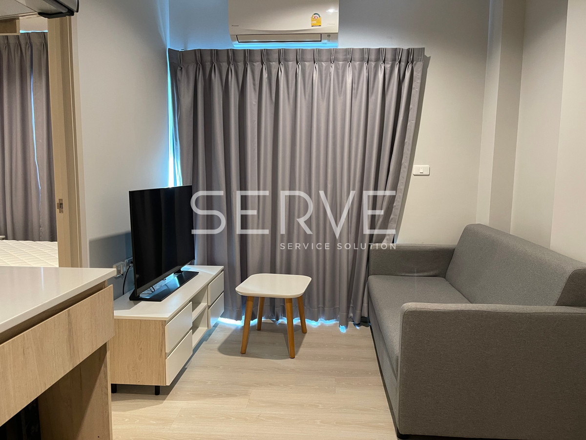 ให้เช่าคอนโดพัฒนาการ ศรีนครินทร์ : 1นอน ราคาดีมาก ห้องใหม่ ชั้นสูงสุด วิวดี เฟอร์จัดเต็มมาก พร้อมอยู่ เดินเพียง 20ก้าว ถึง MRTศรีลาซาล @ Nue Noble Srinakarin Lasalle